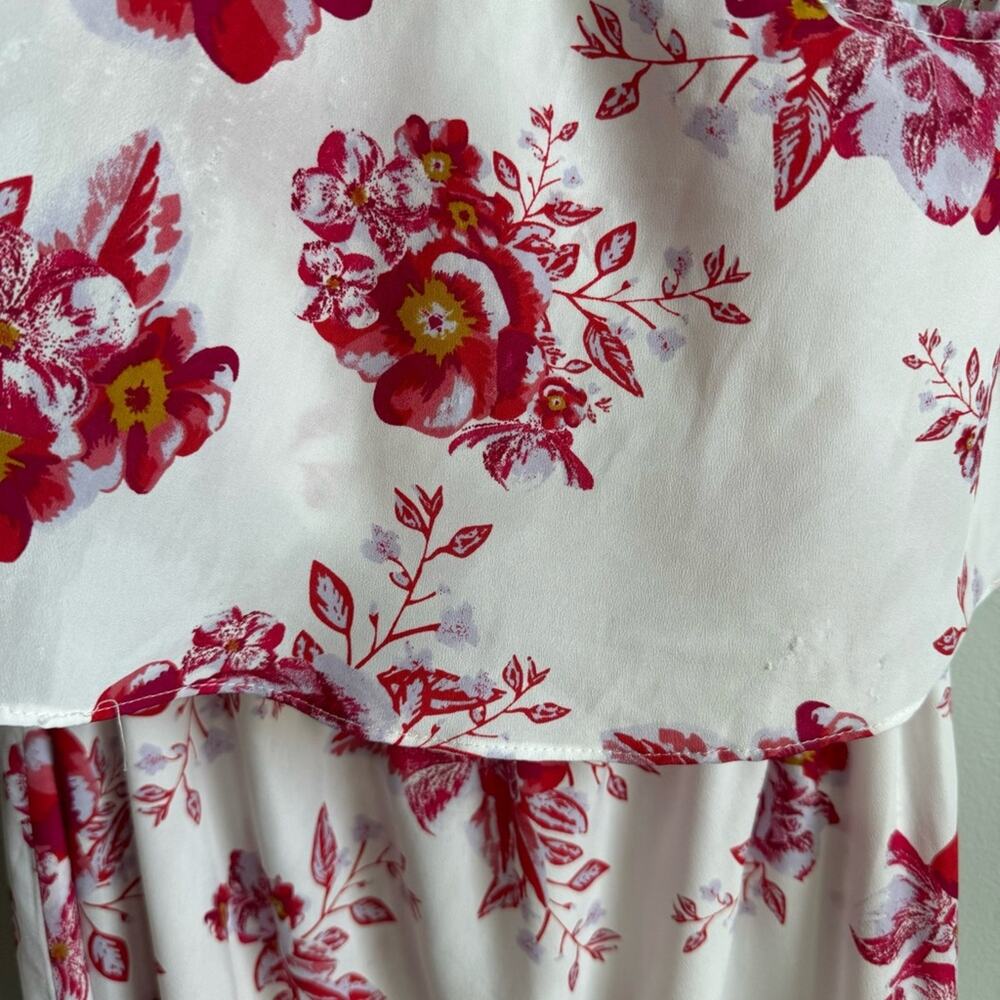 Tularosa Santorini Floral Fuchsia Bloom Maxi Dress - Picture 4 of 13